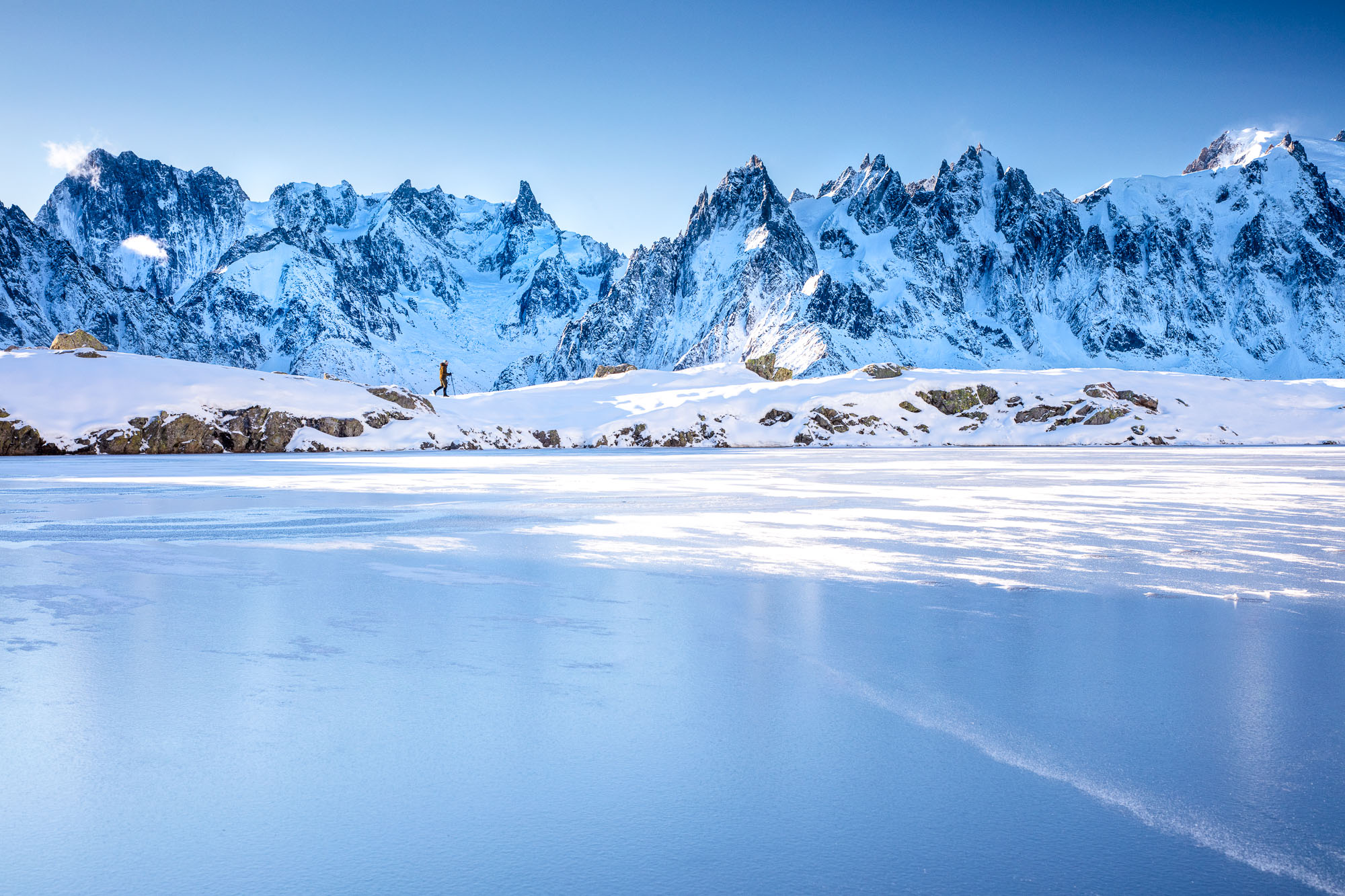 First Snow in the alps